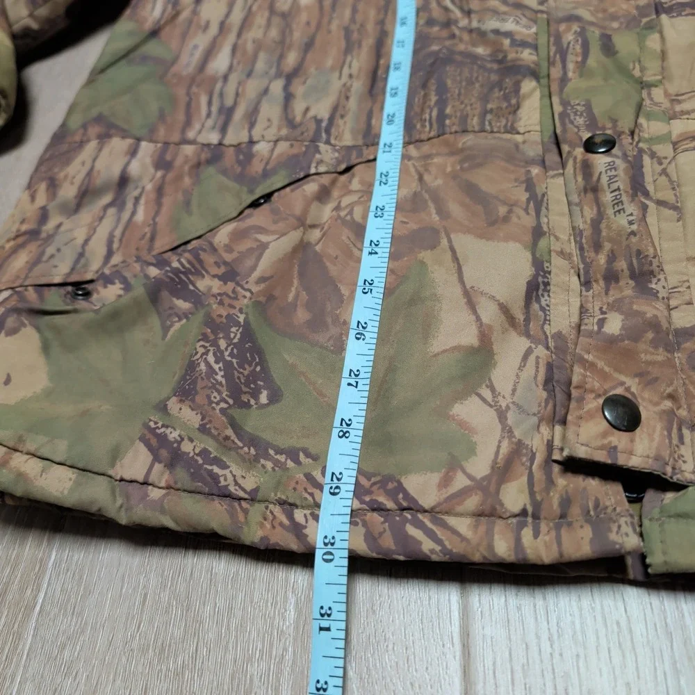 Vintage Walls Water-Pruf Realtree Camo Hunting Jacket Thinsulate Mens Large USA - Picture 10 of 10